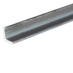 Ferro angolare nero sezione 15x15x3 mm