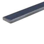 Ferro piatto liscio nero sezione 30x8 mm