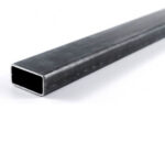 Tubo rettangolare nero 20x10x1,5 mm