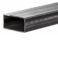Tubo rettangolare nero 150x100x3 mm