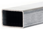 Tubo rettangolare saldato zincato 80x60x3 mm in qualità Sendzimir