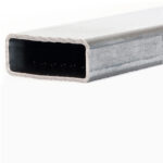 Tubo rettangolare saldato zincato 80x20x2 mm Sendzimir