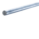 Ferro tondo zincato liscio diametro 10 mm in S235JR