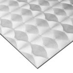Lamiera fiorettata in acciaio inox Aisi 304 0,8x1000x2000 mm