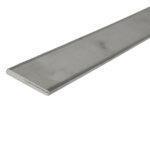 Piatto 40x8 mm in acciaio inox Aisi 304 cesoiato