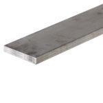 Piatto 80x5 mm in acciaio inox Aisi 304 cesoiato