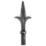 Lancia in ferro battuto stampata a caldo