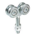 Carrello fisso 4 ruote per monorotaia grande