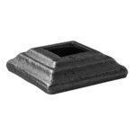 Piastra quadra in ferro battuto stampata a caldo