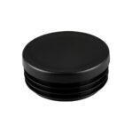 Tappo tondo in Pvc nero a infilare a pressione diametro 76 mm