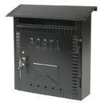 Cassetta postale piccola rustica in ferro battuto