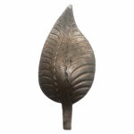 Foglia in ferro stampata 50x110x4 mm