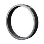 Cerchio in ferro piatto liscio 12x6 mm, diametro 110 mm